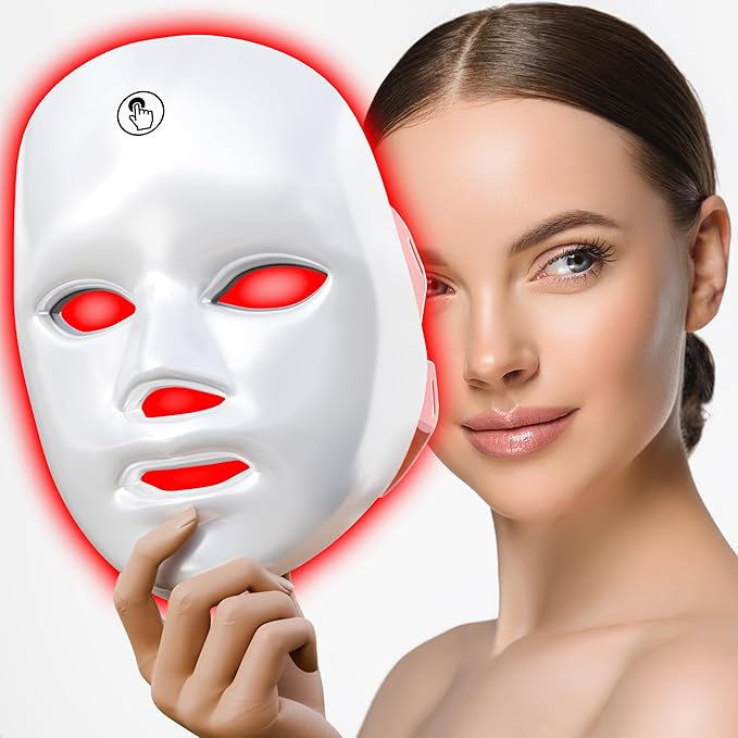Korean Red Light LED Skincare Face Mask