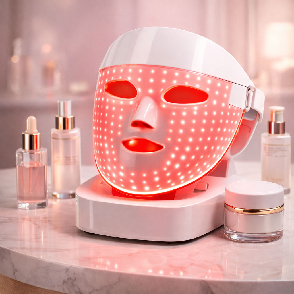Korean Red Light LED Skincare Face Mask